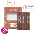 MARS Cosmetics Matte Lipsticks Box - 04 Browns