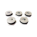Black liger Protege Safety Valve for Pressure Cooker - Ideal for Prestige/Pigeon & Similar Brands (Set of 5)