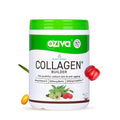 OZiva Vegan Collagen Builder with Biotin & Vitamin C For Brighter & Youthful Skin | Collagen Supplement For Women & Men | Plant Based Collagen Powder