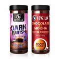Bevzilla Chocolate & Mocha + Dark Wish Coffee Powder