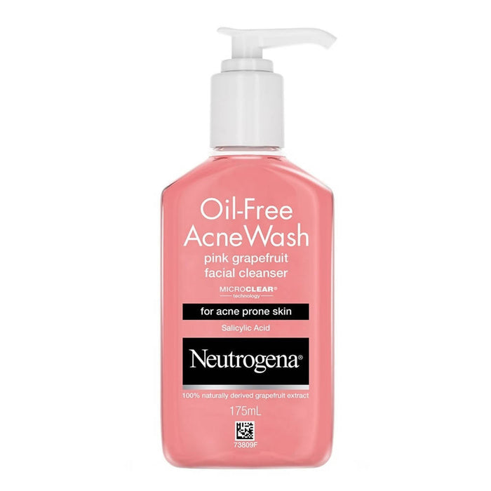 Neutrogena Oil-Free Acne Wash Pink Grapefruit Facial Cleanser