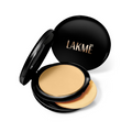 Lakme Xtraordin-Airy Compact, 2 In 1 Compact + Foundation, Lightweight, SPF17 - 04 Golden Light