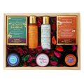 Nyassa Premium Bath and Body Treats Wooden Gift Set Kit