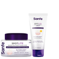 Sanfe 2 Steps Body Care Spotlite Kit For Dark & Tanned Neck