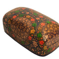 Nizalia Assorted Golden With Semi Circle Chinar Oval Box - Limited Time Offer