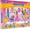 Imagimake Window Art Princess & Unicorn Suncatcher Kit Unicorn Toys for Girls Age 5-8 Craft Kits