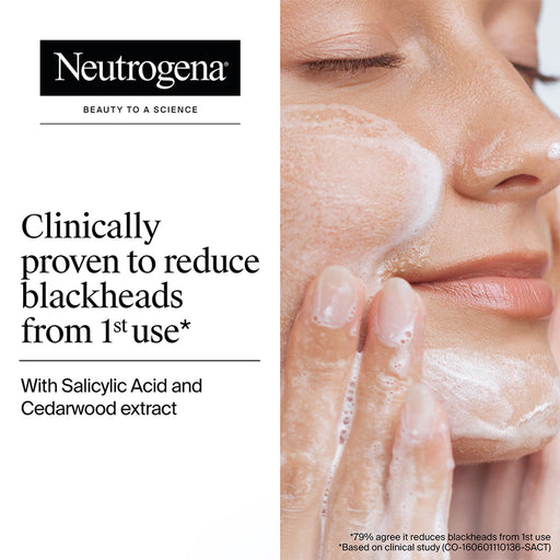 Neutrogena Deep Clean Blackhead Eliminating Face Scrub & Exfoliator with Salicylic Acid