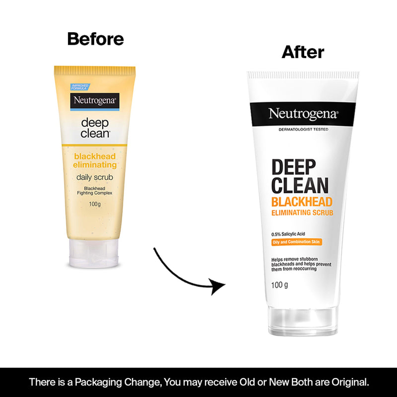 Neutrogena Deep Clean Blackhead Eliminating Face Scrub & Exfoliator with Salicylic Acid