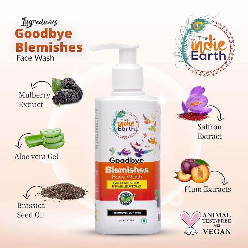 The Indie Earth Goodbye Blemish (Vitamin C) Facewash