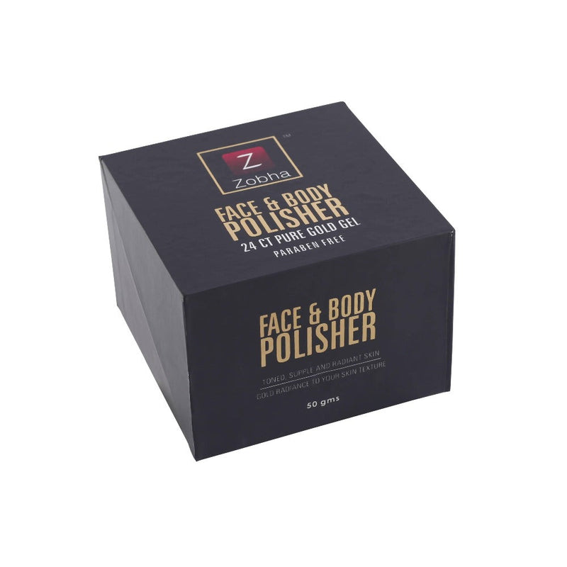 Zobha Face & Body Polisher 24 Ct Gold Facial Gel