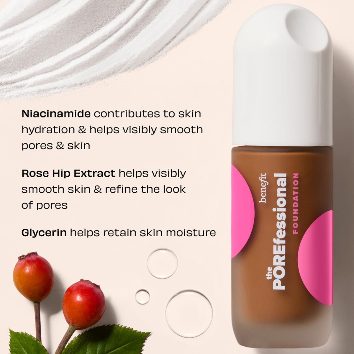 Benefit Cosmetics The Porefessional Foundation Smoothing & Blurring With Niacinamide - 27W Leader
