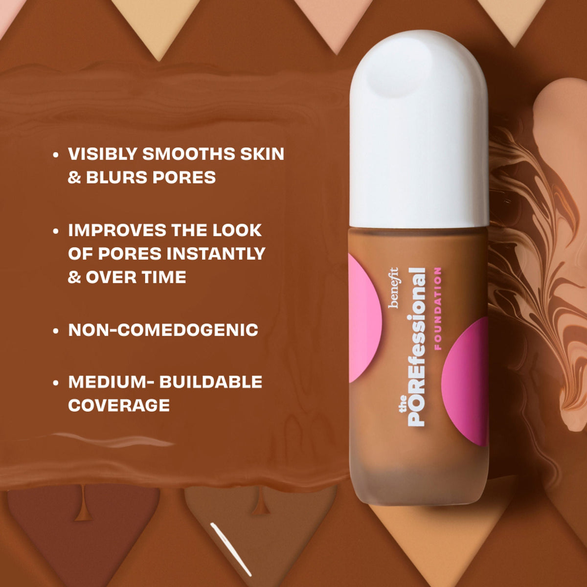 Benefit Cosmetics The Porefessional Foundation Smoothing & Blurring With Niacinamide - 28N Superb
