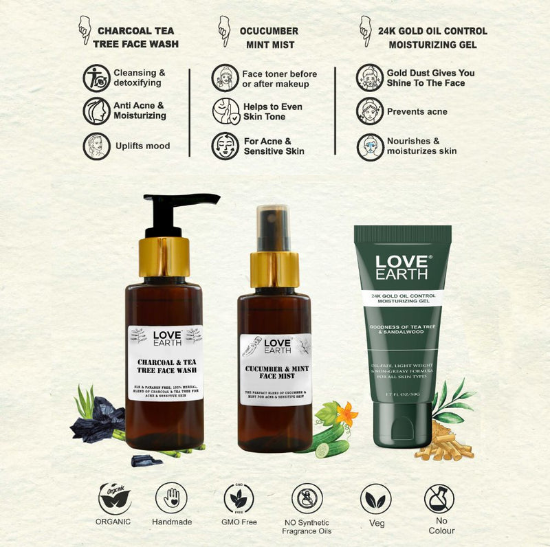 Love Earth Anti Acne Kit