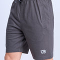 Men Combed Cotton Rich Agile Shorts Dark Grey AGS2