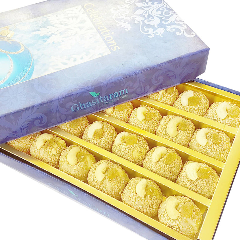 Ghasitaram Sankranti /Lohri Sweets-Til Laddoo