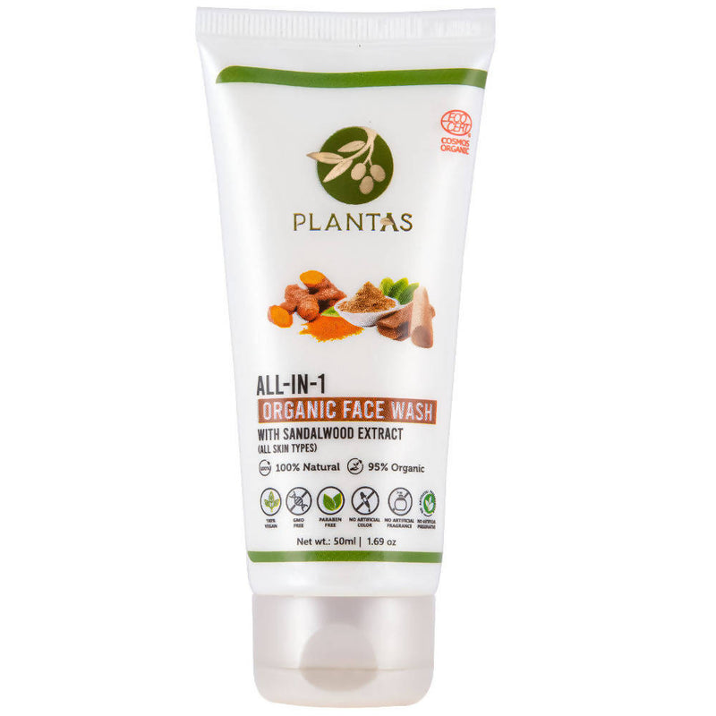Plantas All In 1 Organic Face Wash