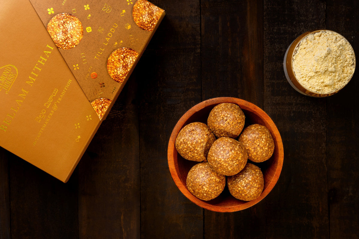 Almond House Till Laddu (MAP)