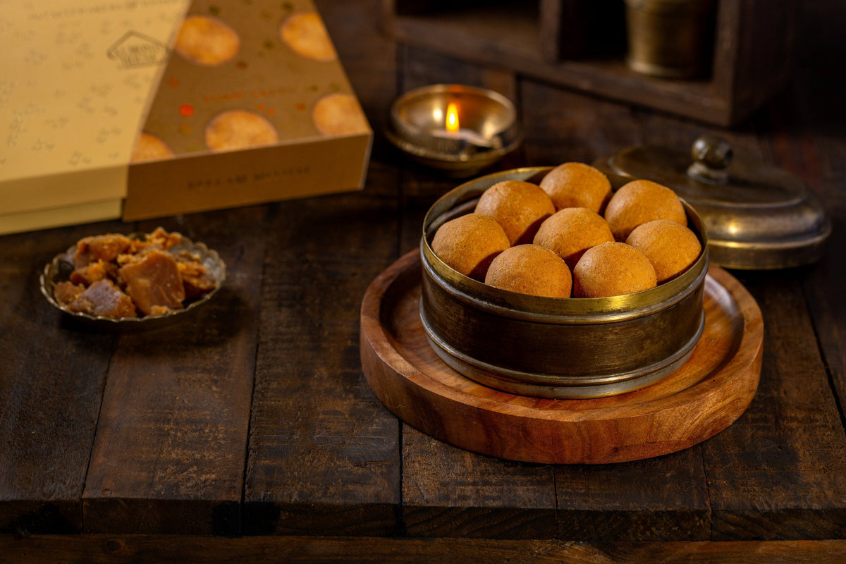 Almond House Bellam Sunni Laddu(MAP)