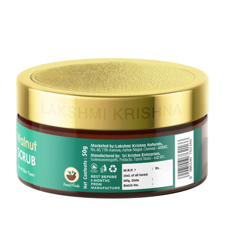 Lakshmi Krishna Naturals Walnut Scrub