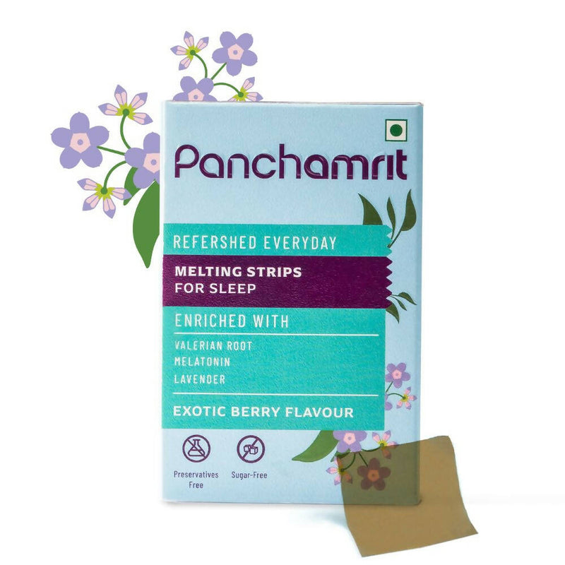 Panchamrit Melting Strips for Sleep-Exotic Berry Flavor