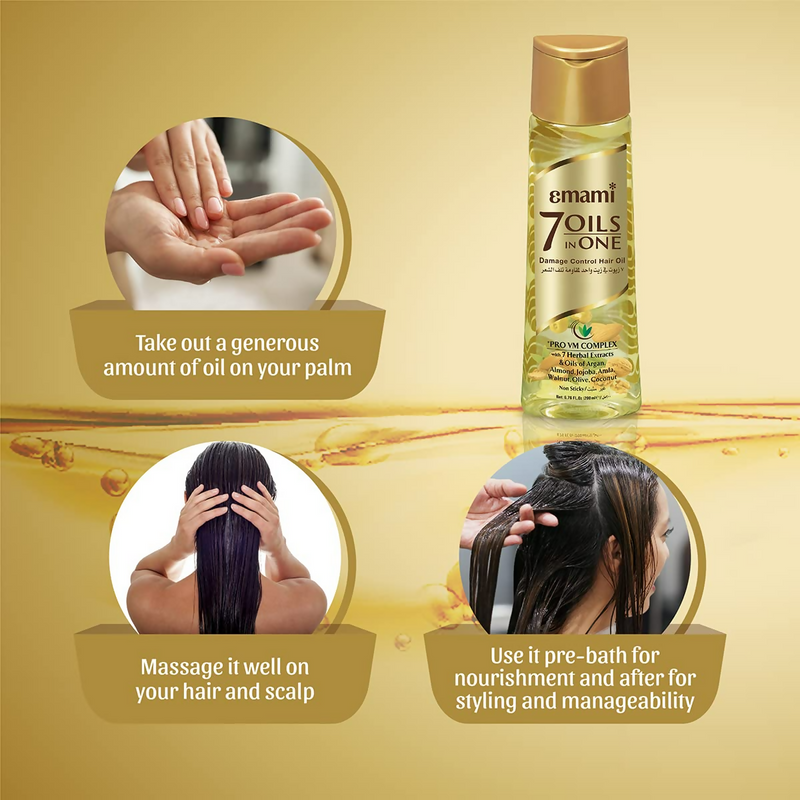 Emami 7 Oils in One Damage Control Hair Oil
