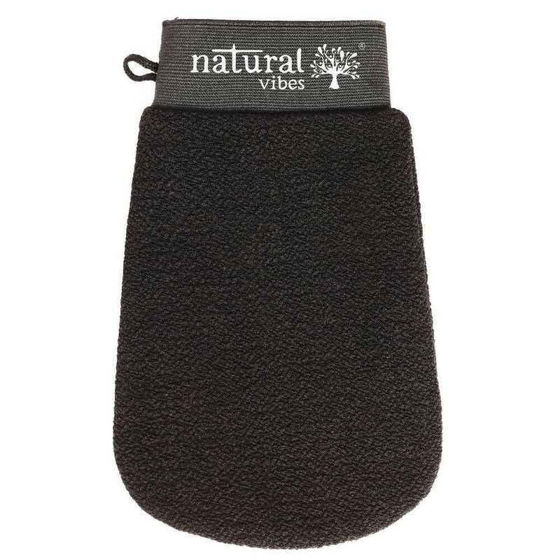 Natural Vibes Exfoliating & Scrubbing Glove for Smooth Skin & Cellulite Reduction