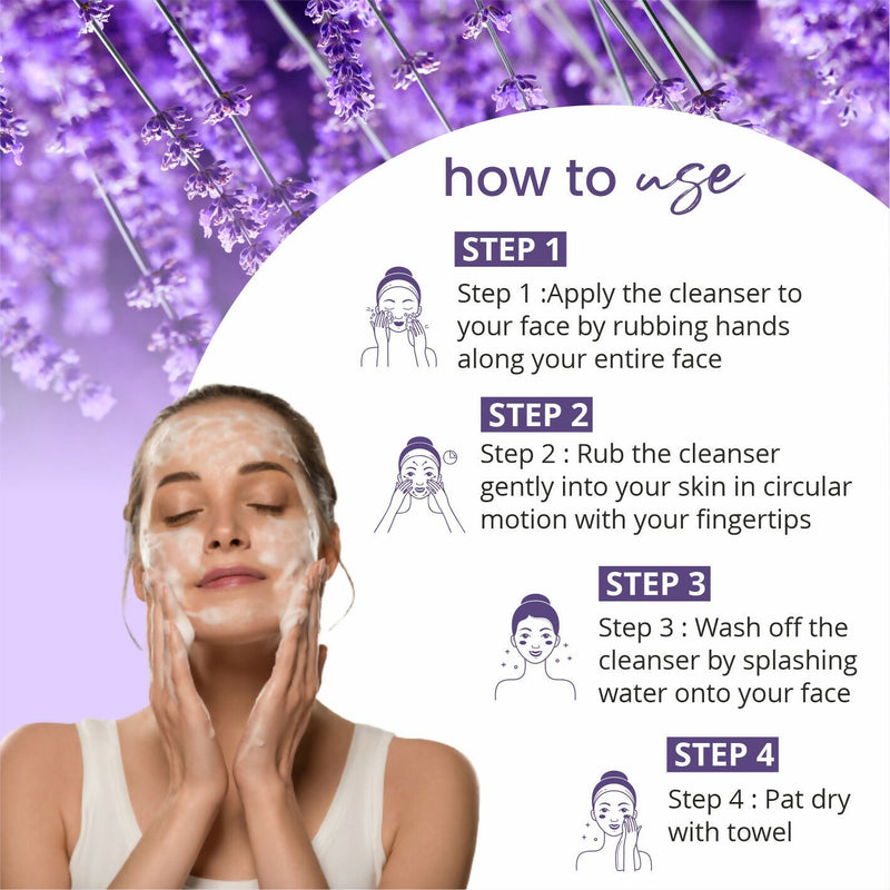 Globus Naturals Purifying Lavender Face Wash