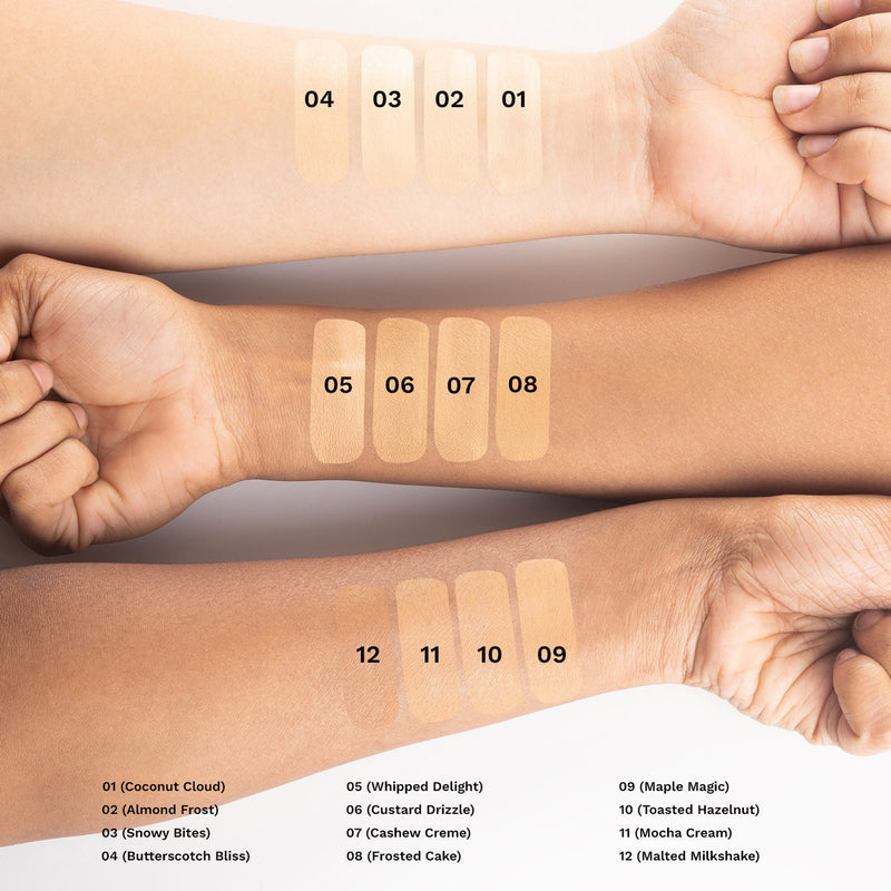 PAC Studio Spotlight Liquid Foundation - 01 Coconut Cloud