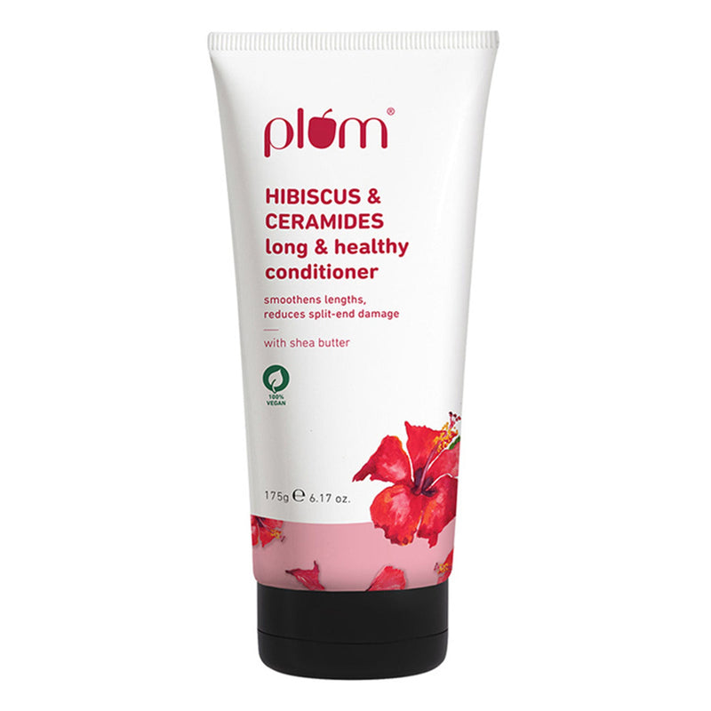 Plum Hibiscus & Ceramides Conditioner For Healthy- Long Hair