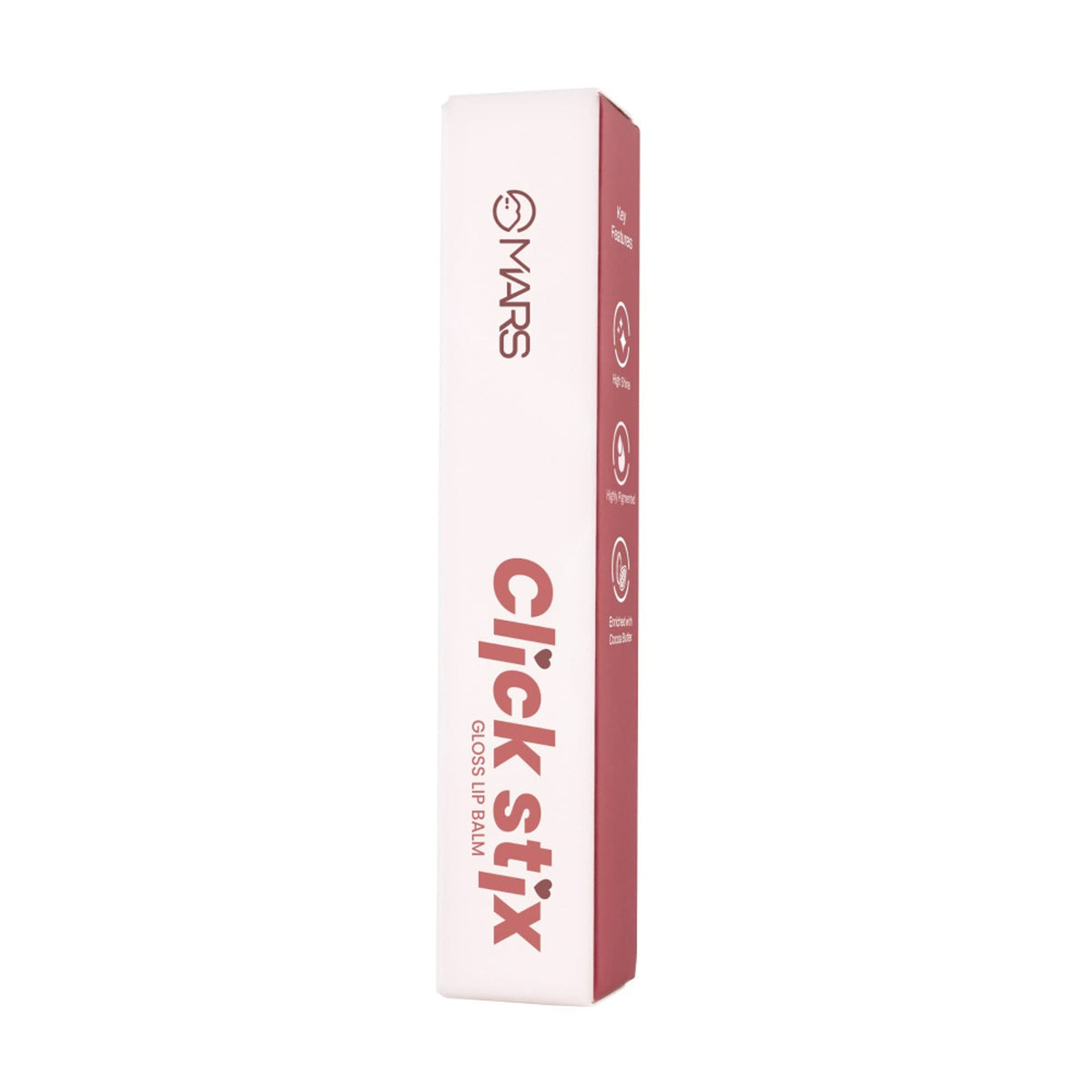 MARS Cosmetics Click Stix Gloss Lip Balm - 02-barely Pink