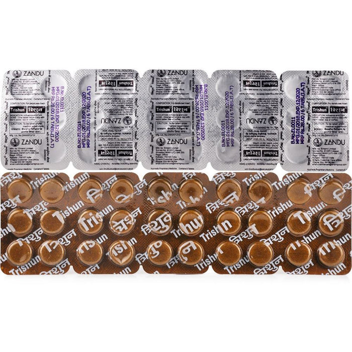Zandu Trishun Tablets