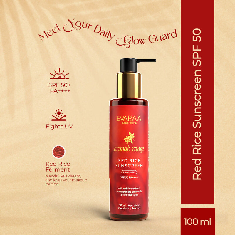 Evaraa Essential Red Rice Sunscreen