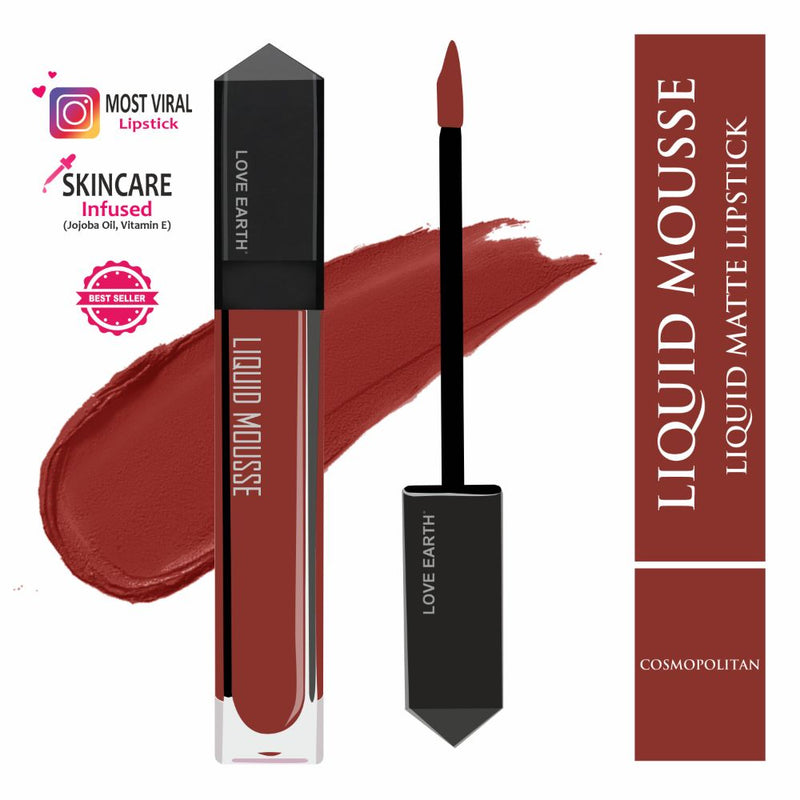 Love Earth Liquid Mousse Lipstick - Cosmopolitan