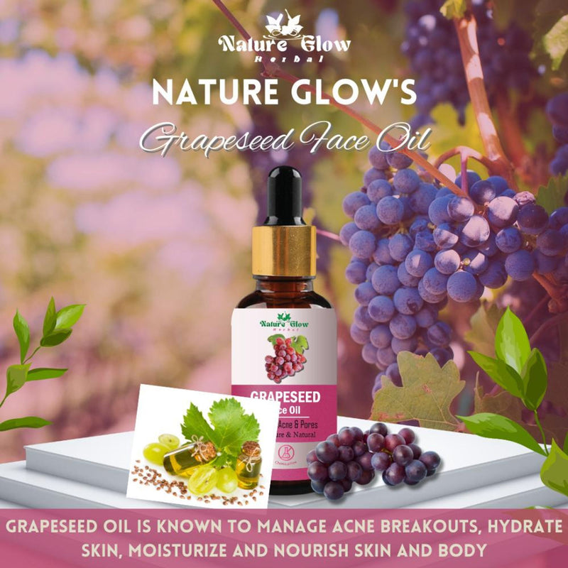 Nature Glow Herbal Grapeseed Facial Oil