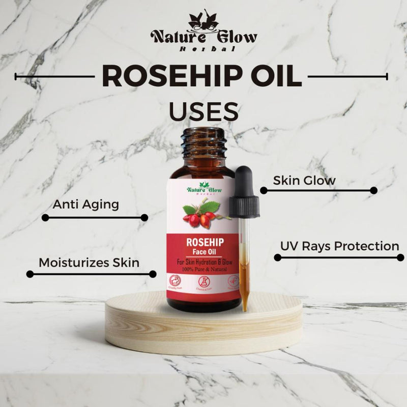 Nature Glow Herbal Rosehip Facial Oil
