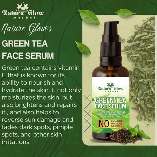Nature Glow Herbal Green Tea Face Serum
