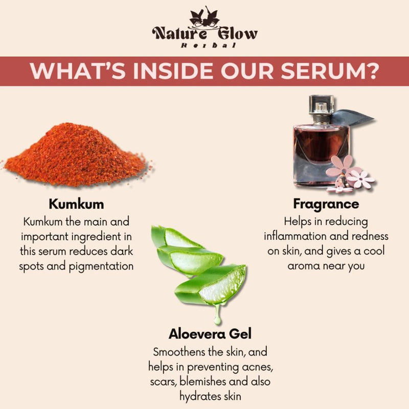 Nature Glow Herbal Glow Kumkumadi Face Serum