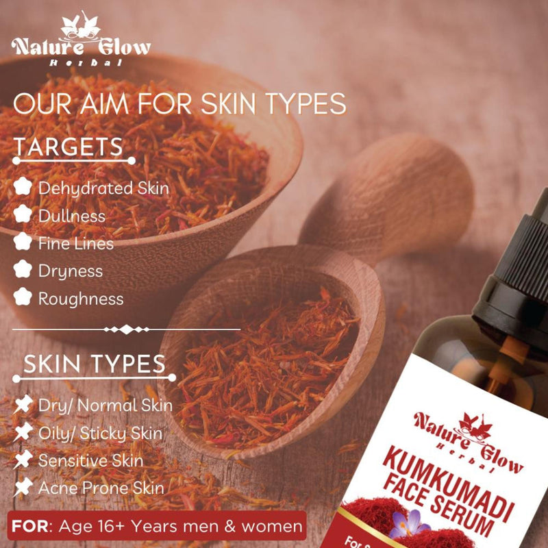 Nature Glow Herbal Glow Kumkumadi Face Serum