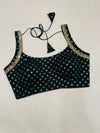 Shimmering Green blouse