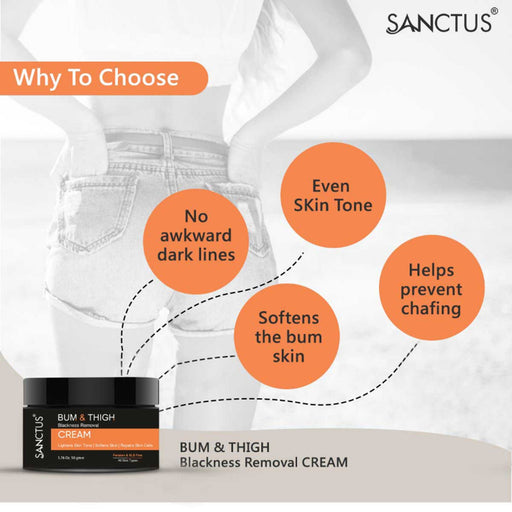SANCTUS Bum & Thigh Whitening Cream