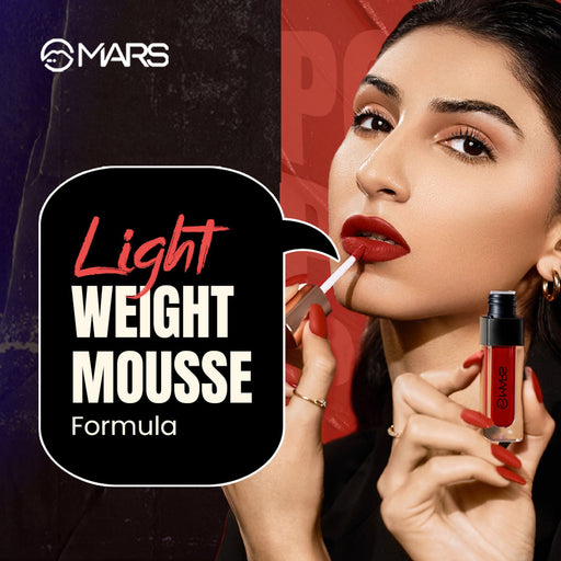 MARS Cosmetics Popstar Non Drying Liquid Mousse Lipstick - 26 Brownout