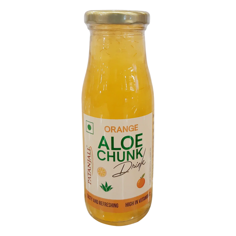 Patanjali Orange Aloe Chunk Drink