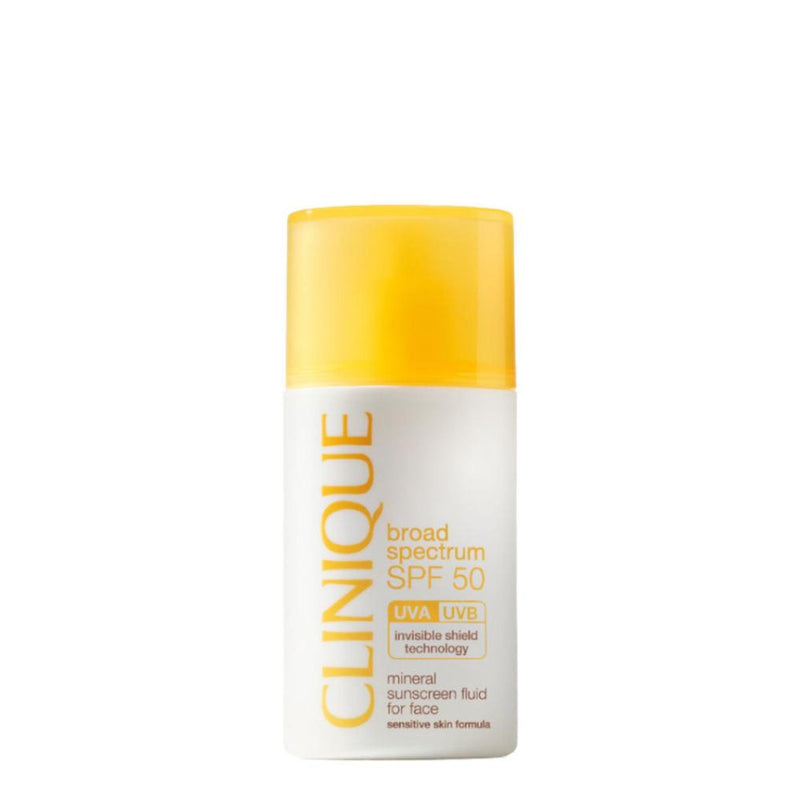Clinique SPF 50 UVA/UVB Mineral Sunscreen Fluid For Face