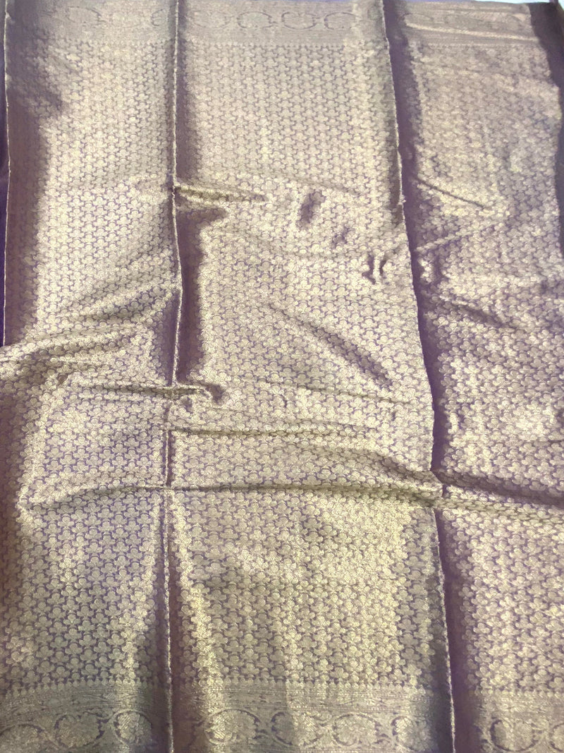 Wine Glass Crush Tissue Leheriya Saree