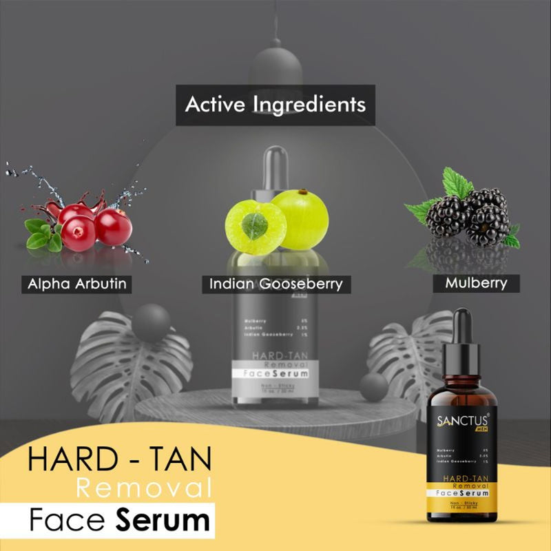 SANCTUS Hard Tan Removal Face Serum