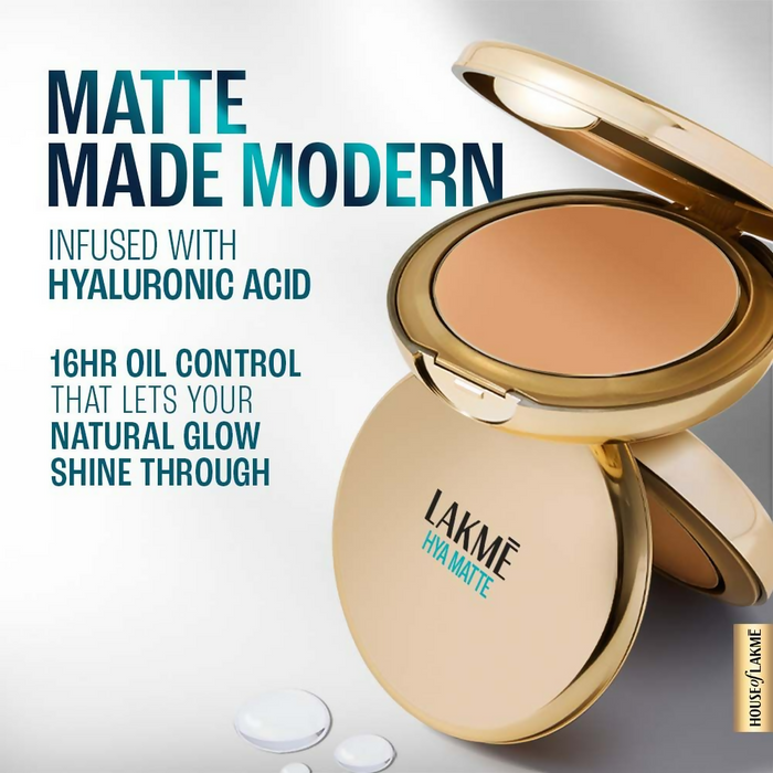 Lakme 9 To 5 Hya Matte Pressed Powder - Nude