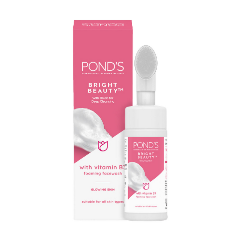 Ponds Bright Beauty With Vitamin B3 Foaming Facewash