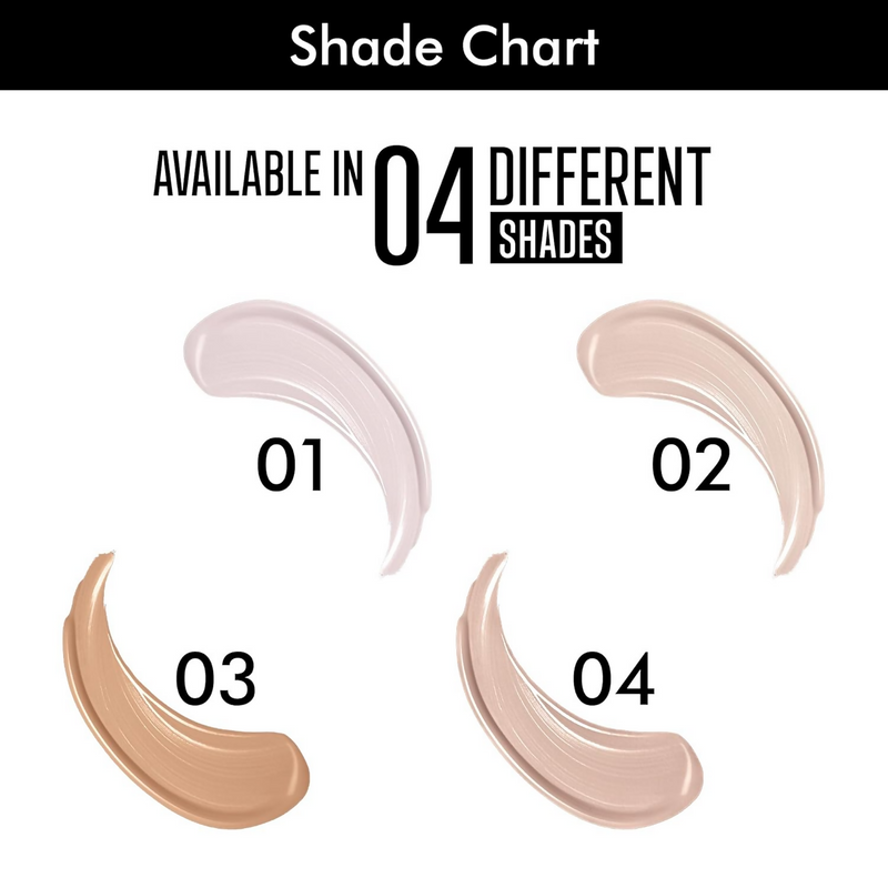 Colors Queen Light Me Foundation with Primer – Natural Almonds