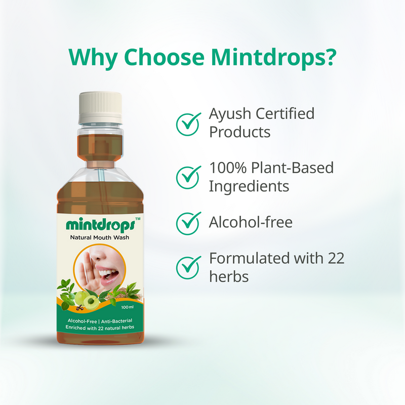 Mintdrops Natural Mouthwash