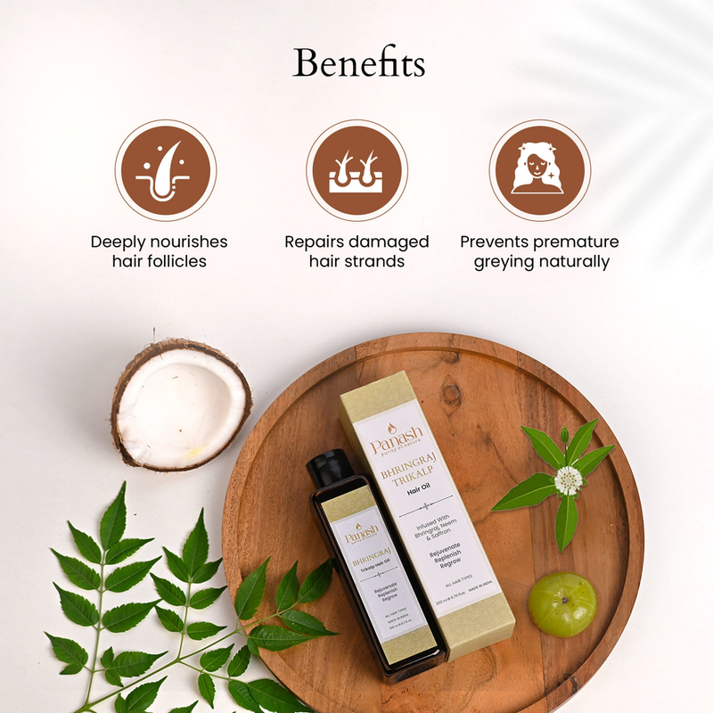 Panash Bhringraj Trikalp Hair Oil
